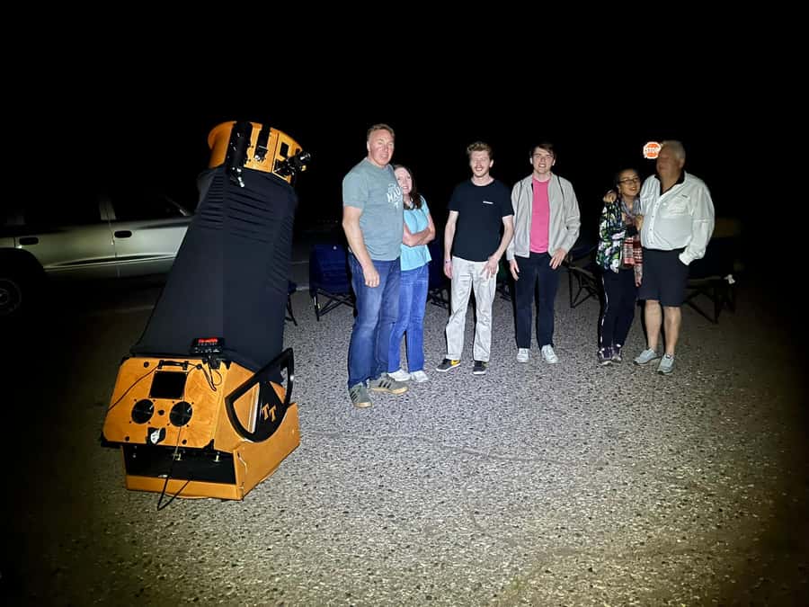 Sedona: Stargazing Tour with Telescopes and Video Astronomy - Video astronomy brings out the color