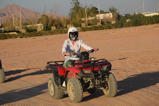 Star Gazing Safari tour By ATV Quad, Bedouin Dinner, telescope - Sharm El Sheikh - Getting set up for the ATV ride
