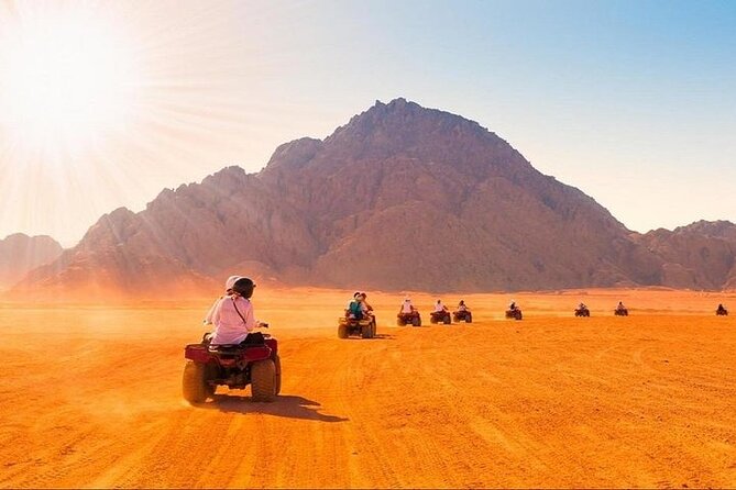 Stargazing And ATV Quad Bike And Camel Ride And Dinner With Show - Learning the quad bike at the safari center