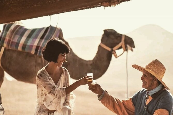 Stargazing and camel ride in the agafay desert - The camel ride across Agafay