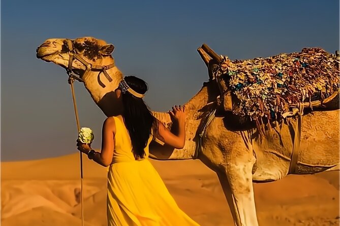 Stargazing and camel ride in the agafay desert - Mint tea in a shaded Berber tent