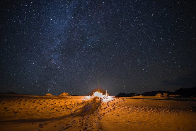 Stargazing Desert Jeep Excursion with Dinner in Hurghada - Candlelit dinner under a dark sky
