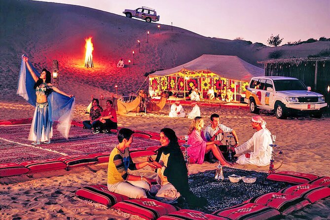 Stargazing in Hurghada Desert with Bedouin Dinner - Tea, bread, and the Bedouin camp