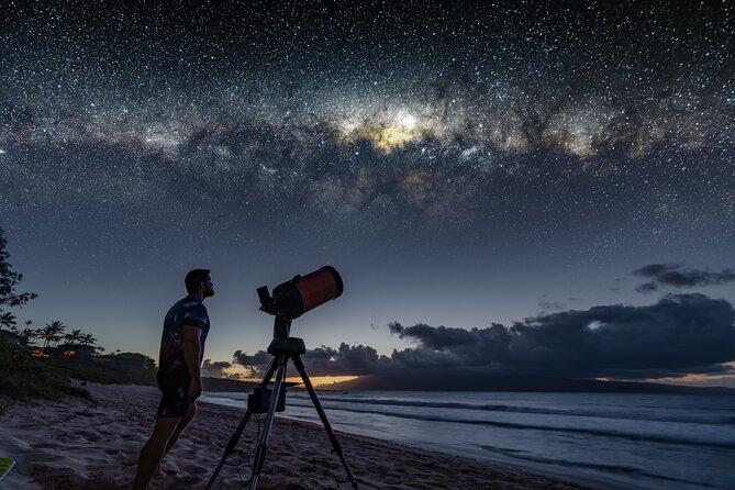 Stargazing Tour in Kapalua - A telescope on the dark side of West Maui