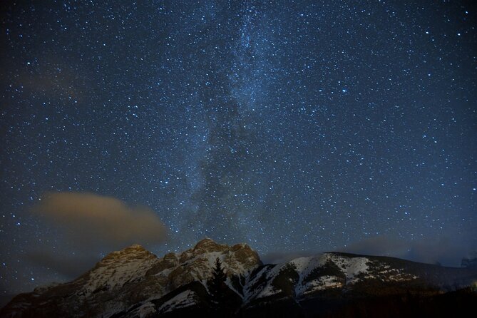 Stargazing Tour - Kananaskis After Dark - The hot drink and cookie make a real difference