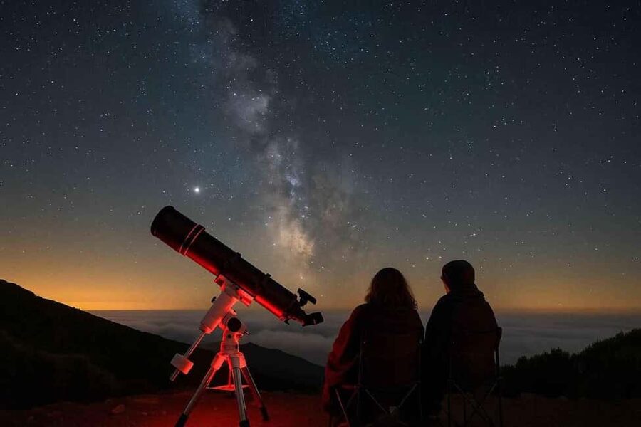 Stargazing Tour on Madeira Island - Traveling millions of light-years through the deep-sky telescope