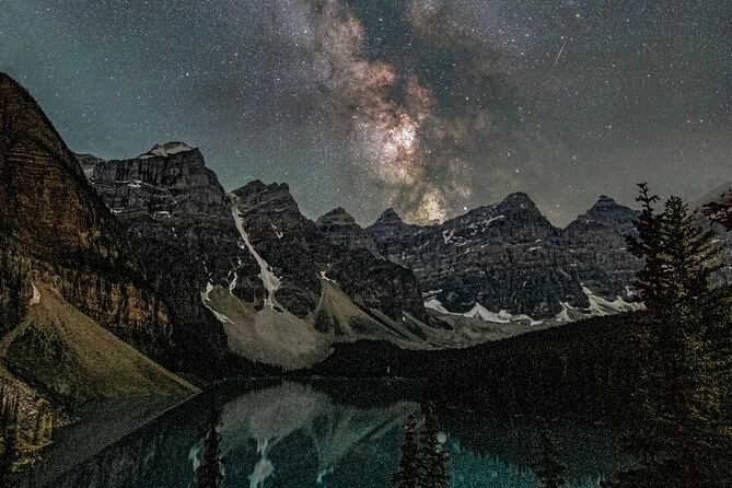 Sunset at Moraine Lake & Stargazing Tour from Canmore/Banff - Why Moraine Lake after sunset is worth the late return