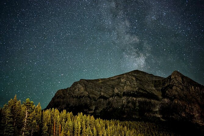 Sunset at Moraine Lake & Stargazing Tour from Canmore/Banff - Three hours at Moraine Lake, from shore to rockpile