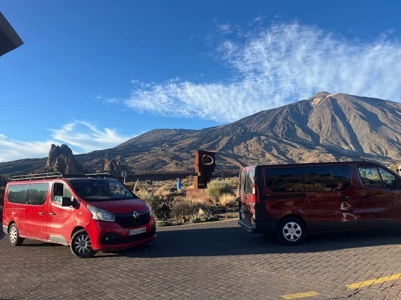 Teide: Small Group Sunset Adventure with Picnic & Stargazing - The ride up from Tenerife’s coast