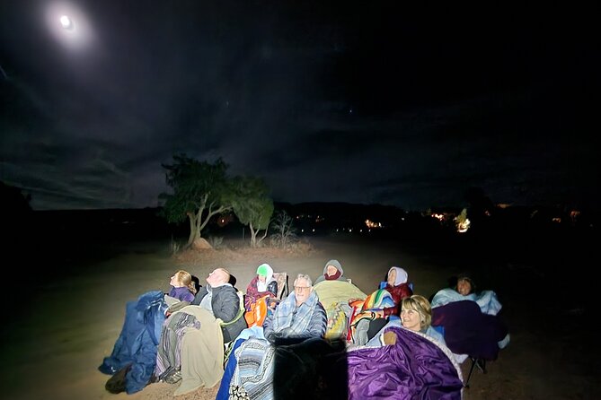 The Night Sky Star Story, Galaxy, and Sedona Story Tour - Using the laser pointer to get your bearings